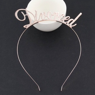 felicitar metal delgada diadema divertida divorciada letras tiara pelo aro decoración de fiesta suministros para recién solteras regalo de las mujeres (3)