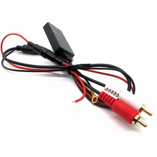 Universal Bluetooth AUX Receptor ule 2 RCA Cable Adaptador De Radio De Coche Estéreo Inalámbrico Entrada De Audio Música Reproducción Para Camión Auto