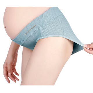 [Tenga en stock] Mujeres Embarazadas Ropa Interior De Cintura Baja De Algodón Puro Antibacteriano Entrepierna Embarazo