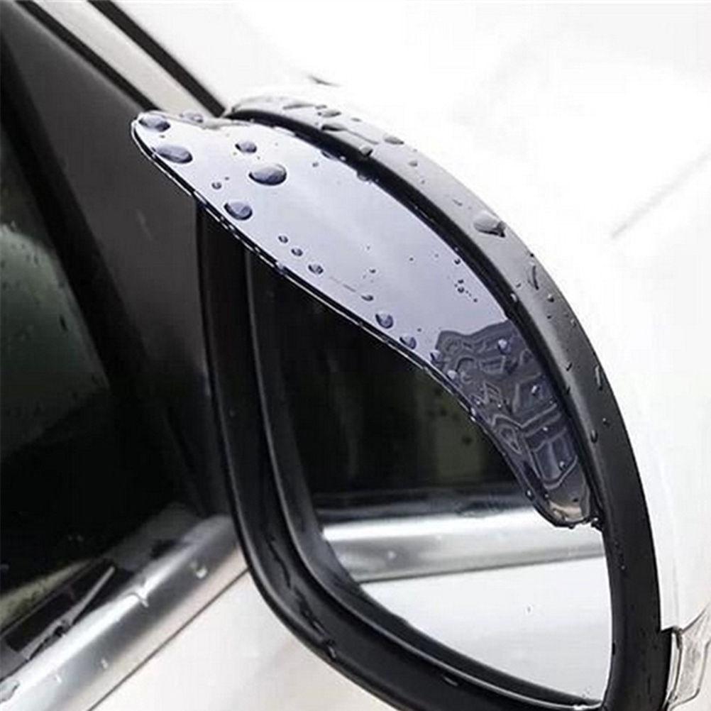 2 pzs espejo retrovisor Universal Flexible de PVC para coche/cubierta a prueba de lluvia (3)