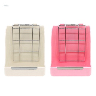 lucky Pet Hay Feeder Clean Straw Less Wasted Health Care Grass Holder Rack Manger for Rabbit Guinea Pig Chinchilla Hamster Small Animal Supplies (1)