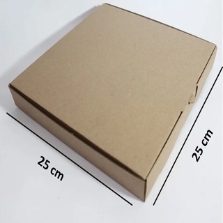caja de cartón para envíos 25x25x4 paquete de 20 unidades