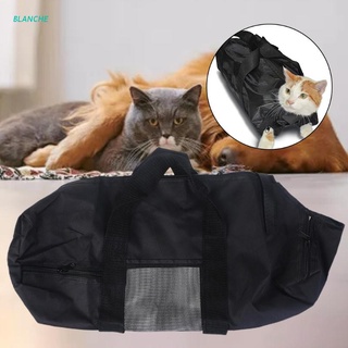 BLANCHE Cat Grooming Bag Medium Cat Restraint Bag by Downtown Pet Portable and Durable Cat Bath Bag