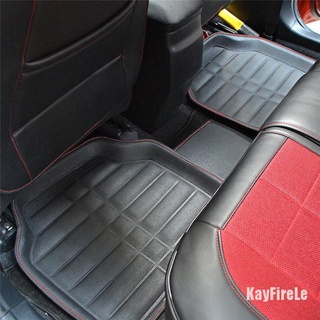 Kayfirele - alfombrillas universales para coche (5 unidades, alfombrillas de piso, frontal y trasera, todo clima) (6)