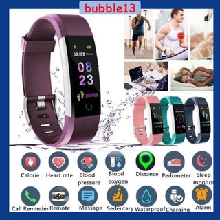 Reloj inteligente 115 Plus versión PRO deportiva/Monitor Fitness con Bluetooth bubble132