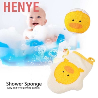 henye esponja cómoda de baño de espuma de baño para niños/limpieza de algodón (7)