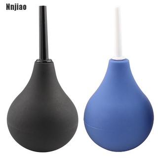 nnjiao~ cozy feel - bombilla de silicona para enema anal, limpiador líquido