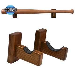soporte de pared de madera para tacos de béisbol para hockey stick y hockey