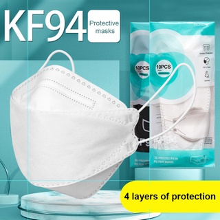 [KF94] Máscara KF94 Listo STOCK A Prueba De Polvo Niebla Y Transpirable Protectora