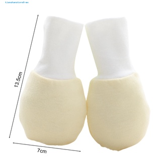 tianshanstore8.mx Anti-eat Newborn Gloves No Scratch Newborn Mittens Hand Washable Baby Supplies (4)