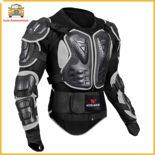 motocicleta cuerpo completo equitación protección armadura armadura Chamarra guardia motocross racing ropa camisa con protección trasera (8)