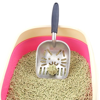 Metal Hollow Cat Litter Shovel Pet Sand Shit Waste Sifter Scoop Cleaning Tool
