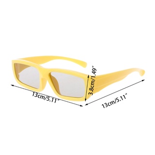 YY - gafas 3D pasivas polarizadas circulares para cine de televisión Real D (2)