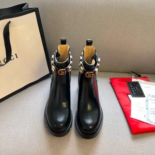 ✨ High quality ✨xianwanli.myOriginal Fashion New Gucci Women Shoes Leather Boots