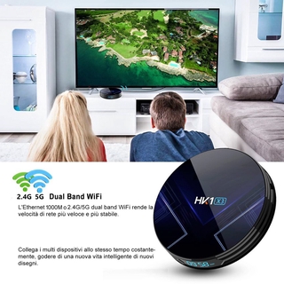 X3 Smart HD 8K WIFI+ Wireless Network Player Media Player Box For HK1