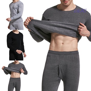 [laliks n] Juego De 2 Pzas/Juegos De Pijamas Para Hombres Ropa Interior De Invierno Gruesos Para Dormir