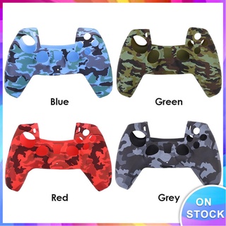 ♬Endless♬ For DualSense Controller Skin Camouflage Silicone Case for PS5 Controller
