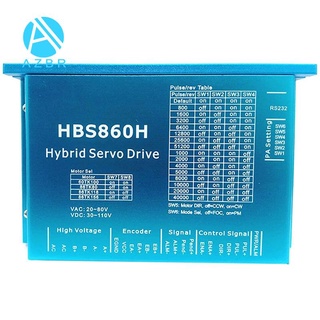 hbs860h controlador de motor paso a paso de bucle cerrado servo driver codificador