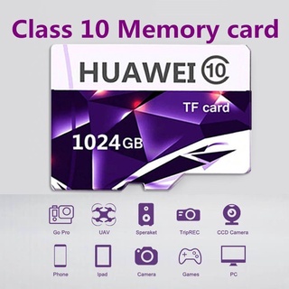 naiveblues huawei evo 512gb/1tb tarjeta de memoria digital de alta velocidad tf flash micro seguridad