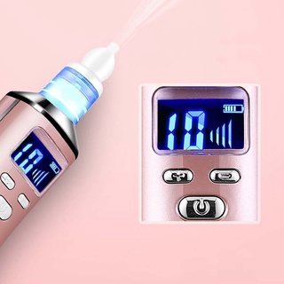Bebé aspirador Nasal USB recargable olfatear equipo eléctrico limpiador de nariz ☆Mkhomemall (3)