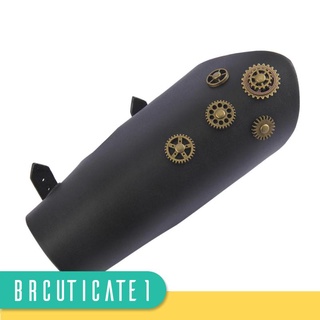 [brcut1] pulsera de cuero steampunk brazalete de brazo protector de brazo vikingo bracer gótico guantelete