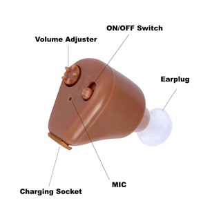 axon k-88 aid recargable mini audífonos amplificador de sonido invisible escuchar claro para los ancianos sordos herramientas de cuidado del oído ee.uu. enchufe de la ue (4)