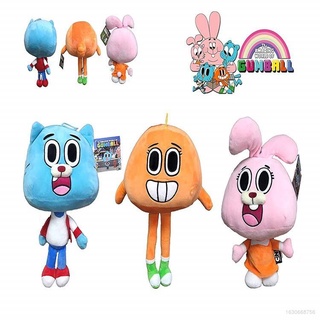The Amazing World of Gumball Cartoon Stuffed Toys 25cm Pendant anime Soft Toy Plush Doll Gumball Anais Darwin Hot recommendation Hot recommendation