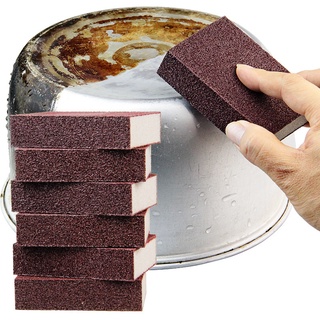 Esponja mágica borrador Carborundum eliminación de óxido cepillo de limpieza de descalcamiento Emery limpiar (1)