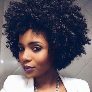 hort afro rizado mezcla peluca de pelo con flequillos sintético nueva llegada pelucas baratas