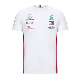 2020 Nuevo Mercedes-Benz F1 Racing Camiseta De Manga Corta Amg Coche De Los Hombres De Secado Rápido