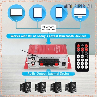 G8 Bluetooth Audio 2 Channel Amplifier Amplificador Receiver Hi-Fi Stereo (3)