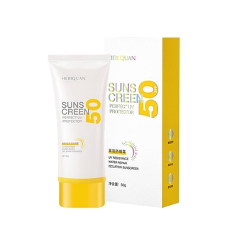 Facial cuerpo SPF 50 protector solar blanqueamiento crema solar protector solar piel crema protectora Anti-envejecimiento protección UV 50ml