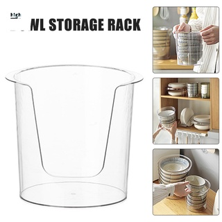 Simple Dinner Plate Bowl Storage Rack Kitchen Storage Box without Cover for Kitchen Accessories