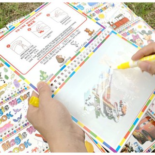 Rsb Magic Book Magic libro de agua libro para colorear libro de dibujo para niños - código educativo 214 (8)