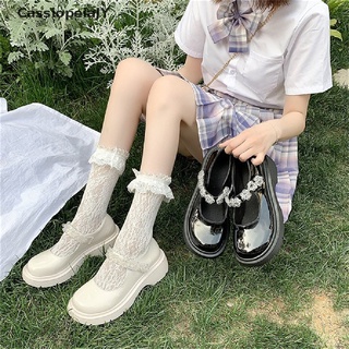 [CassiopeiaJY] Plataforma Lolita Zapatos De Estilo Japonés De Las Mujeres De Cuero Suave Tacón 2021 Señoras Estudiante De La Universidad Negro Mary Jane Goth Punk Venta Caliente