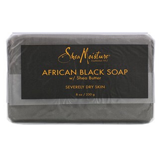 Jabon Negro Africano 230g Grande Shea Moisture Organico Acne Importado Amyglo