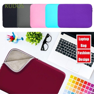 KUDOS Colorido Laptop Bag Doble cremallera Cuaderno Bolsa Funda Case Cover Universal Tela de algodon Suave Moda Impermeable Liner Maletín/Multicolor