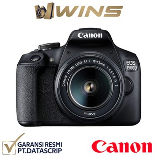 Canon EOS 1500D EF-S 18-55mm f/3.5-5.6 es II garantía oficial PT. Datascrip (1)