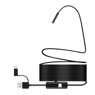 # # 7.0mm Mini endoscopio cámara USB endoscopio con 6 LED Cable impermeable