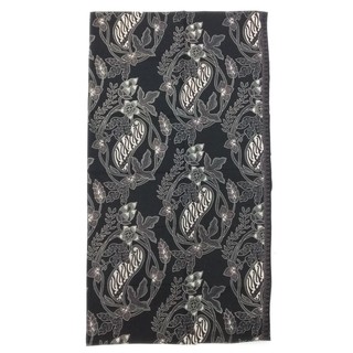 Batik tela chal tela algodón Material SJ 104 hojas ceniza