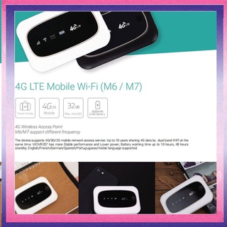 M7 4g Router inalámbrico Wifi portátil de alta velocidad red compartida Wifi Hotspot