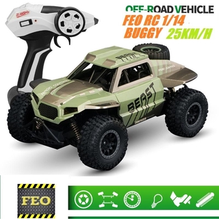 Rc Buggy 1/14 2.4G alta velocidad 25KM/h Rock Crawler RALLY RC Buggy coche Control remoto juguetes para niños