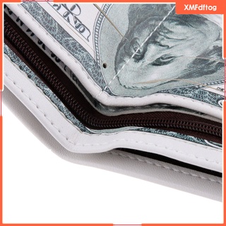 [XMFDFTOG] cartera de lona Bi-Fold Mighty banco nota de papel bolsa de dinero dólares