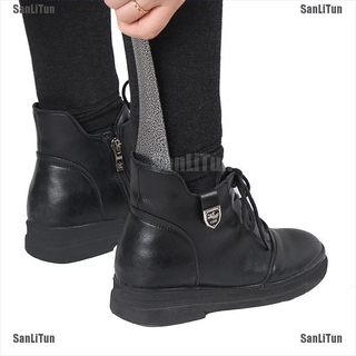 <SanLiTun> 1 pza bocina de zapatos de acero inoxidable de 19 cm/cuchara para zapatos/herramienta elevadora