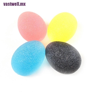 (well)Funny Hand Grip Gel Ball Soft Finger Exercise Stress Relief Squeeze Egg (8)