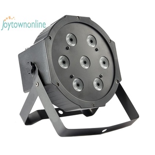 Zm-7 LED 4 en 1 Par luz de escenario luz de control de voz proyector lámpara enchufe de la ue-