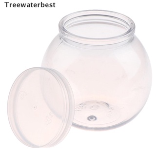 [treewaterbest] 1 caja organizadora de bolas redondas de 160 ml para barro de espuma de arcilla ligera mx