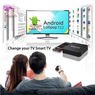 Smartv Tv Box 64gb E 4gb Ram Android 10.1 -4k Hevc + Controle LED