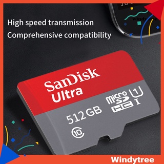 [W&T] tarjeta de memoria Micro SD para teléfono Sandisk 64GB/128GB/256GB/512GB/1TB de alta velocidad TF