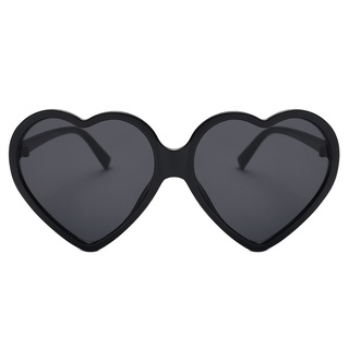 youu1 lentes de sol unisex con forma de corazón para mujer/lentes uv integrados
